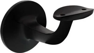 Produktbild von Intersteel Handlaufhalter runde Auflage Stockschraub Schwarz
