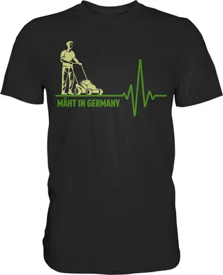 Produktbild von Rasenmäher T-Shirt Garten Humor Gärtner Gartenarbeit Geschenk – Black / XXL