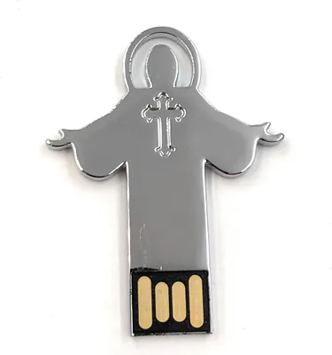 Produktbild von Onwomania Jesus Flach Christii Funny USB Stick 16 GB USB 2.0
