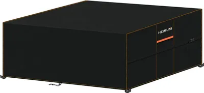 Zdjęcie produktu dla Pokrowiec na meble ogrodowe – wodoodporna osłona – 230 x 180 x 80 cm