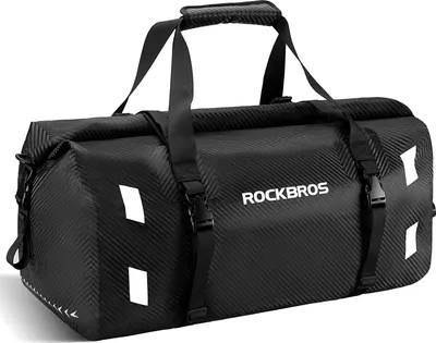 Produktbild von ROCKBROS Motorradtasche Motorrad Hecktasche 100% Wasserdicht 50L Schwarz