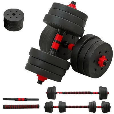 Obrázek produktu pro Sada činek, šestihranný tvar, nastavitelné závaží, 15 kg