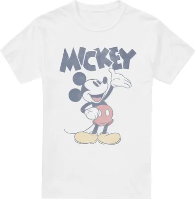 Produktbild von Mickey Mouse & Friends - "Washout" T-Shirt für Herren TV2578 (XL) (Weiß)