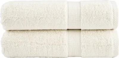 Produktbild von Premium-Handtücher SOLUND 2 Stk. Cremeweiß 50x100 cm 600 g/m²