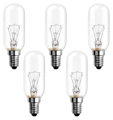 E14 T25 Glühbirne, dimmbar, 320 lm, warmweiß, 5 Stück