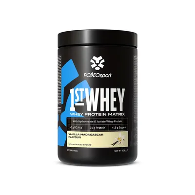 Imagen del producto de Polleo Sport 1st Whey, 908 g - Sabor Vainilla de Madagascar