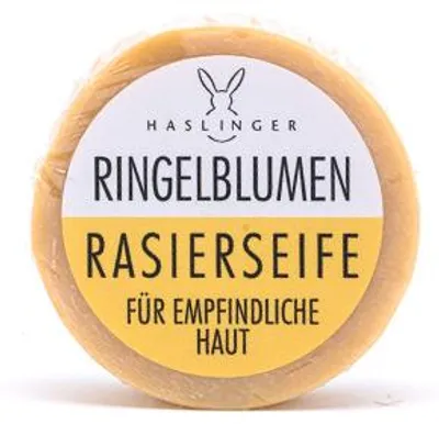 Produktbild von Haslinger Ringelblumen Rasierseife, 60 g Art.Nr. 1802