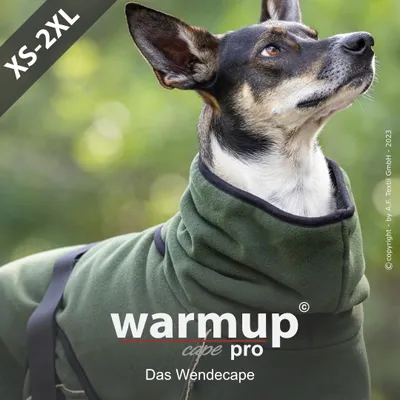 Produktbild von Warmup Cape Pro pine green XXL (77cm)