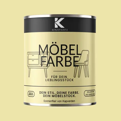 Produktbild von Kenzopaints 750ml Möbelfarbe Möbellack - Sonnenflair von Kapverden