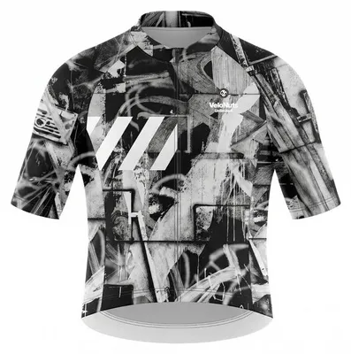 Produktbild von VeloNuts Herren Radtrikot, Ink Burst, Rust Scratch, M