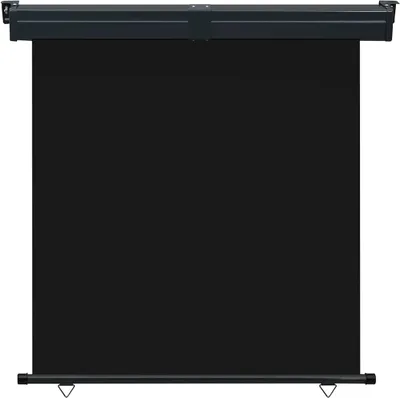 Obrázok produktu pre vidaXL Balkónová bočná markíza 165x250 cm čierna