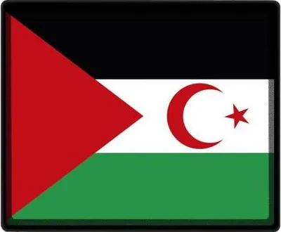 Produktbild von Mousepad Mauspad Länderfahne - Westsahara - 82186 Gr. ca. 24 x 20 cm