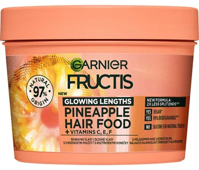 Produktbild von Maske für langes Haar Ananas (Haarnahrung) 400 ml