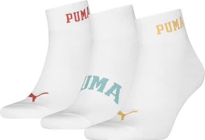 Produktbild von Puma Logo Quarter Socken 3 Paare EU 43-46 Mann EU 43-46