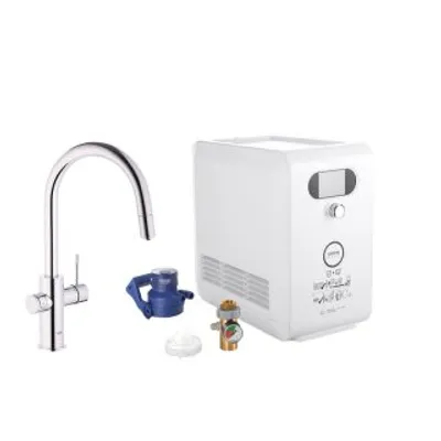 Produktbild von GROHE 31325002, Standard, Chrom, Hebelgriffe, Einzelbild, Typ C, Keramik