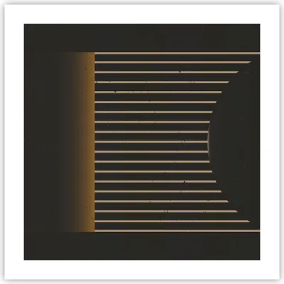 Produktbild von Poster - Poster ohne Rahmen - Modern Schwarz Gelb - 50x50 cm - Wand Bild - Wanddeko - Wandbilder - Kunstposter - Wandposter - Bilder - Kunstdruck - Wanddekoration - Wandbild - P2XAC50x50-4719