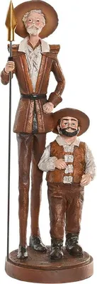 Produktbild von Deko-Figur Home ESPRIT Braun Silberfarben 9 x 8 x 25 cm