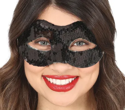 Imagen del producto de Máscara de carnaval veneciana, disfraz con detalles brillantes, antifaz para fiesta de carnaval, disfraces para mujeres, máscaras para baile de disfraces, máscara de carnaval, color: