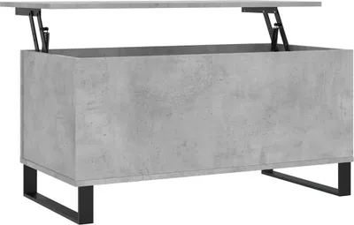 Produktbild von vidaXL Couchtisch Betongrau 90x44,5x45 cm Holzwerkstoff