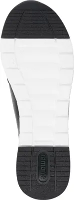 Produktbild von Remonte Damen Sneaker Leder Reißverschluss und Schnürung R6716, Größe:38 EU, Farbe:Schwarz