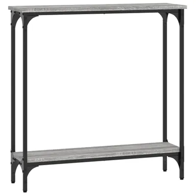 Immagine prodotto di vidaXL Tavolino Sonoma grigio 75x22,5x75 cm Materiale ligneo