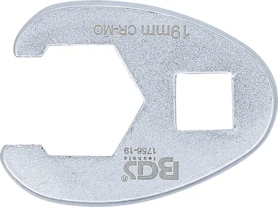 Imagen del producto de BGS 1756-19. Llave de vaso (o llave de tubo) de 10 (3/8) pulgadas, 19 mm
