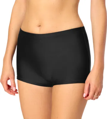 Image de Bellivalini - Short de bain pour femme, bas de bikini, maillot de bain, short de natation BLVLeila (noir, S)
