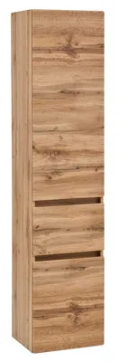 Produktbild von Hochschrank - Wotan Eiche Nachbildung - B 40 cm - 2 Türen - 1 Schublade
