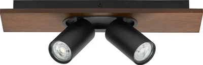 Produktbild von OSRAM 4099854471094 Deckenanbau-Leuchte aus unterschiedlichen Materialitäten mit flexiblen, dimmbaren GU10-Strahlern 6.80 W 460 lm