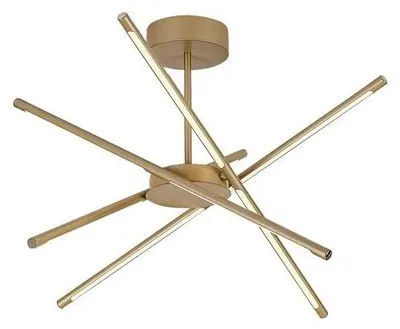 Immagine prodotto di Rabalux 71339 Henli2 LED 40 plafoniera in metallo e plastica dorata