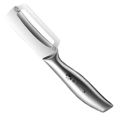 Produktbild von INF Edelstahl Gemüseschäler 20cm multifunktional für Kartoffeln und Obst