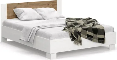 Obrázek produktu pro nabbi Manželská postel s roštem Mateo LB-180 180x200 cm - sosna Andersen / dub duben