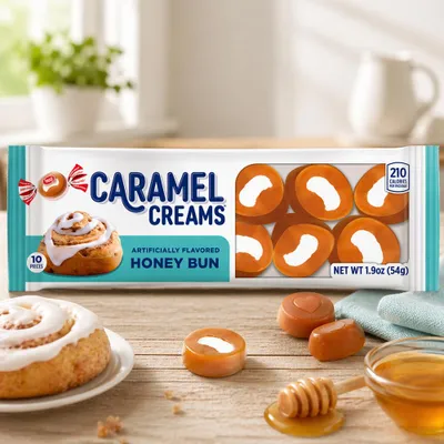Produktbild von Goetze's Caramel Creams Honey Bun 54g