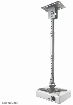 Zdjęcie produktu dla Neomounts BEAMER-C100, Sufit, 15 kg, Srebrny, Ręczny, 580 - 830 mm, 40°