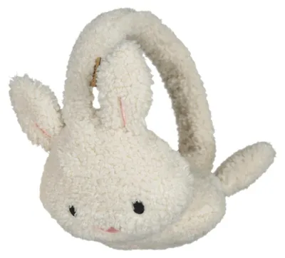 Produktbild von BARTS Teddy verstellbarer Kinder Ohrwärmer aus Kunstpelz in Tierform weiss