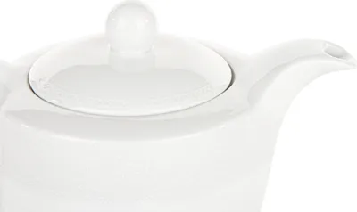 Produktbild von Konsimo Kaffeeset für 6 Personen (9 Artikel) "AMELIA", Weiß, Porzellan, Elegant, 250 ml / 14,5 cm / 1 l