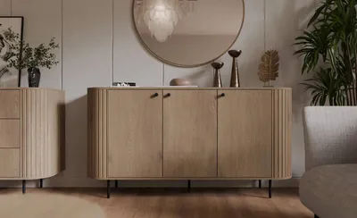 Obrázek produktu pro Komoda s dvířky NYRA - dub cremona