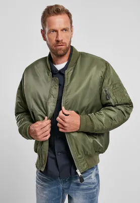 Obrázok produktu pre Urban Classics Pánsky bomber Eofla olivová 7XL