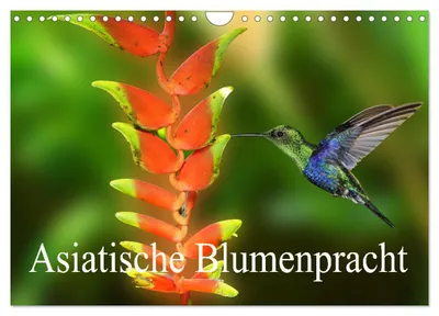 Produktbild von Asiatische Blumenpracht (Wandkalender 2027 DIN A4 quer), CALVENDO Monatskalender