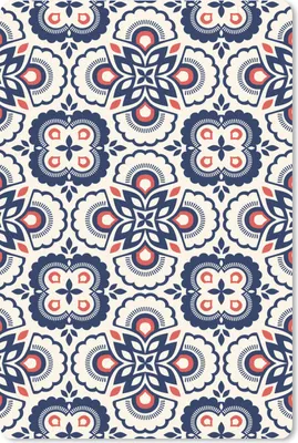 Produktbild von MuchoWow® Mauspad Mousepad Blumen - Retro - Design 40x60 cm - Mousepads - Maus Mat - Pad - Mausunterlage - Schreibtisch Accesoire