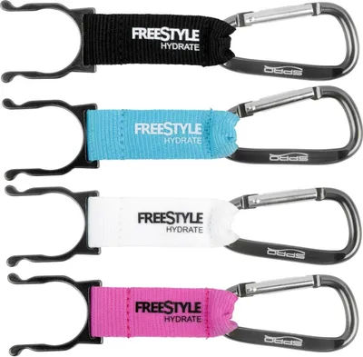 Produktbild von Spro Freestyle Bottle Clip - Karabinerclip für Trinkflasche, Farbe:White