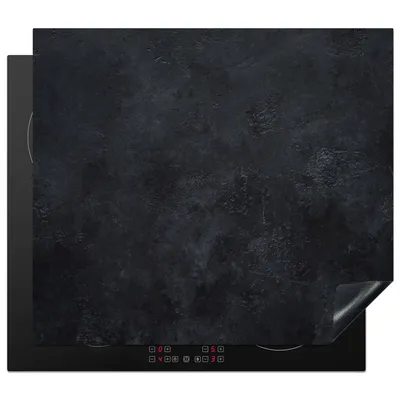 Produktbild von KitchenYeah© Herdabdeckplatte Beton - Induktionsschutz - Grau - Design - Abdeckplatte für Herd , 60x52cm, Küche Deko, Glaskeramikkochfeld Herdabdeckung, Abdeckplatte fùr Kochfeld