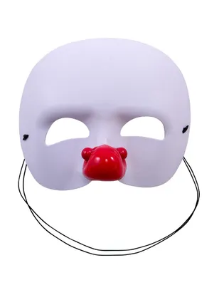 Image de Demi-masque de clown pour enfants