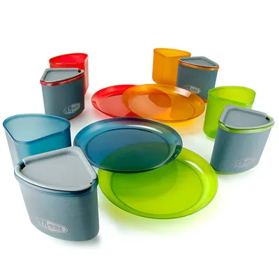 Productafbeelding van GSI Outdoors Infinity serviesset voor 4 personen, compact, 757 gram, set; 75420