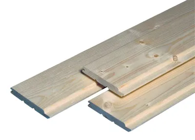 Produktbild von Profilholz Fichte Tanne B-Sortierung Schrägprofil 200 x 9,6 cm 12,5 mm