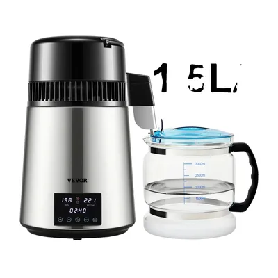 Produktbild von Wasserdestillator, kompaktes Design, effiziente Reinigung, 15 L 220V