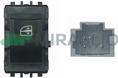 Produktbild von MIRAGLIO 121/RNI76010 Fensterheberschalter für RENAULT MEGANE III Grandtour (KZ0/1) Hinten Rechts Hinten Links Fensterheber Schalter