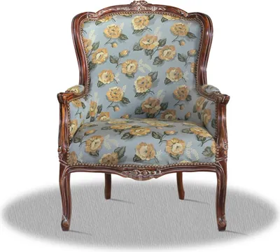 Produktbild von Casa Padrino Barock Sessel mit Blumenmuster - Hotel Kollektion