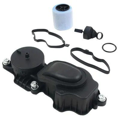 Obrázek produktu pro Ventil pro odvětrávání klikové skříně, odlučovač oleje – motorové ventily – vhodné pro modely 3 (E46, E90), 5 (E39, E60), X3, X5, diesel – referenční čísla: 11127781465, 11127789822