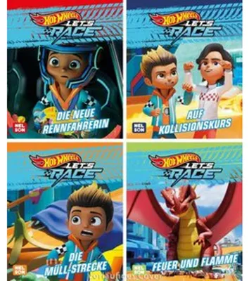 Obrázek produktu pro Nelson Mini-Bücher: 4er Hot Wheels 1-4